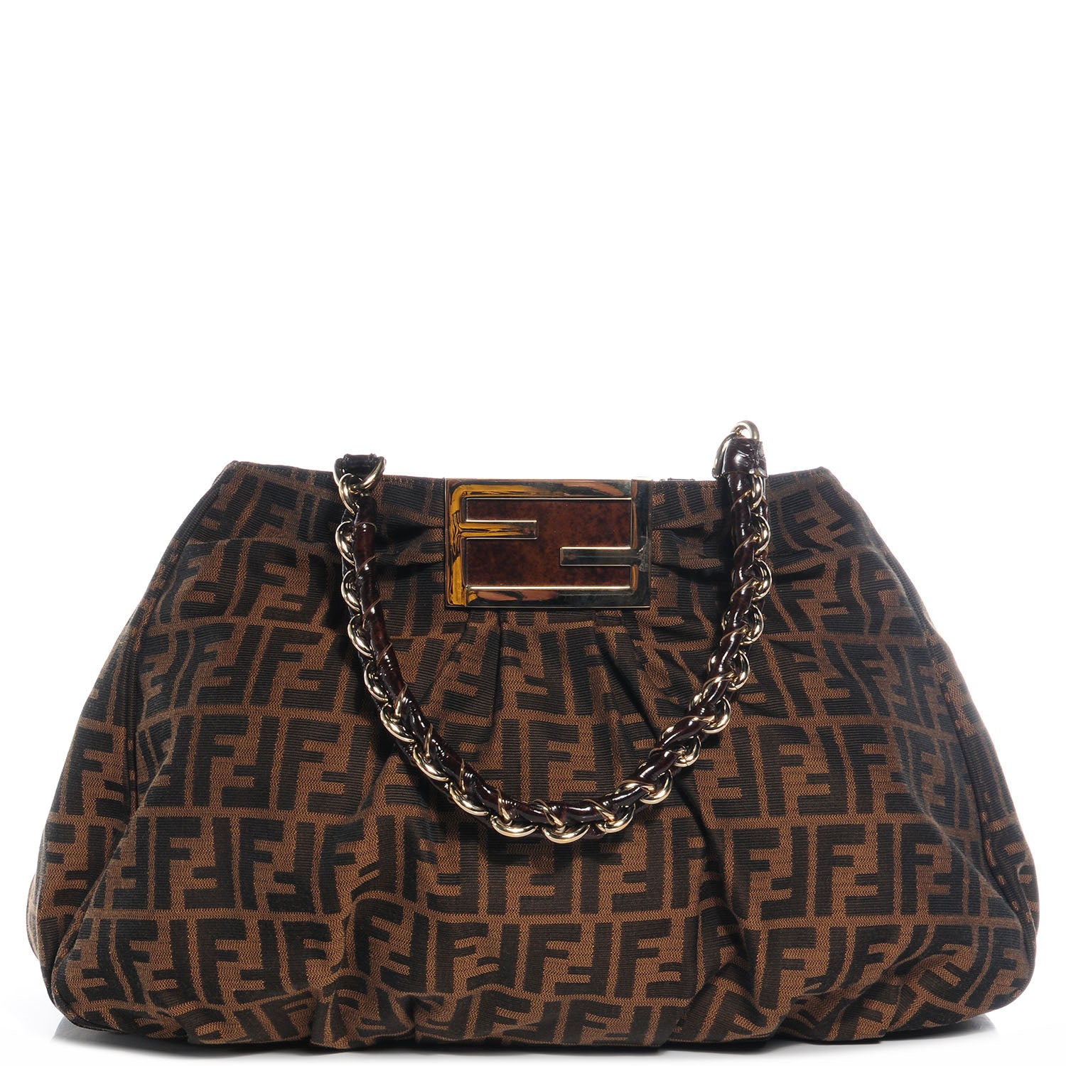Fendi Zucca Mia Tote Tobacco 1 of 9