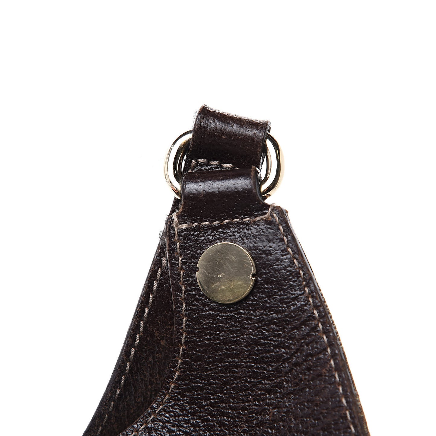 Monogram Medium Charmy Shoulder Bag Dark Brown