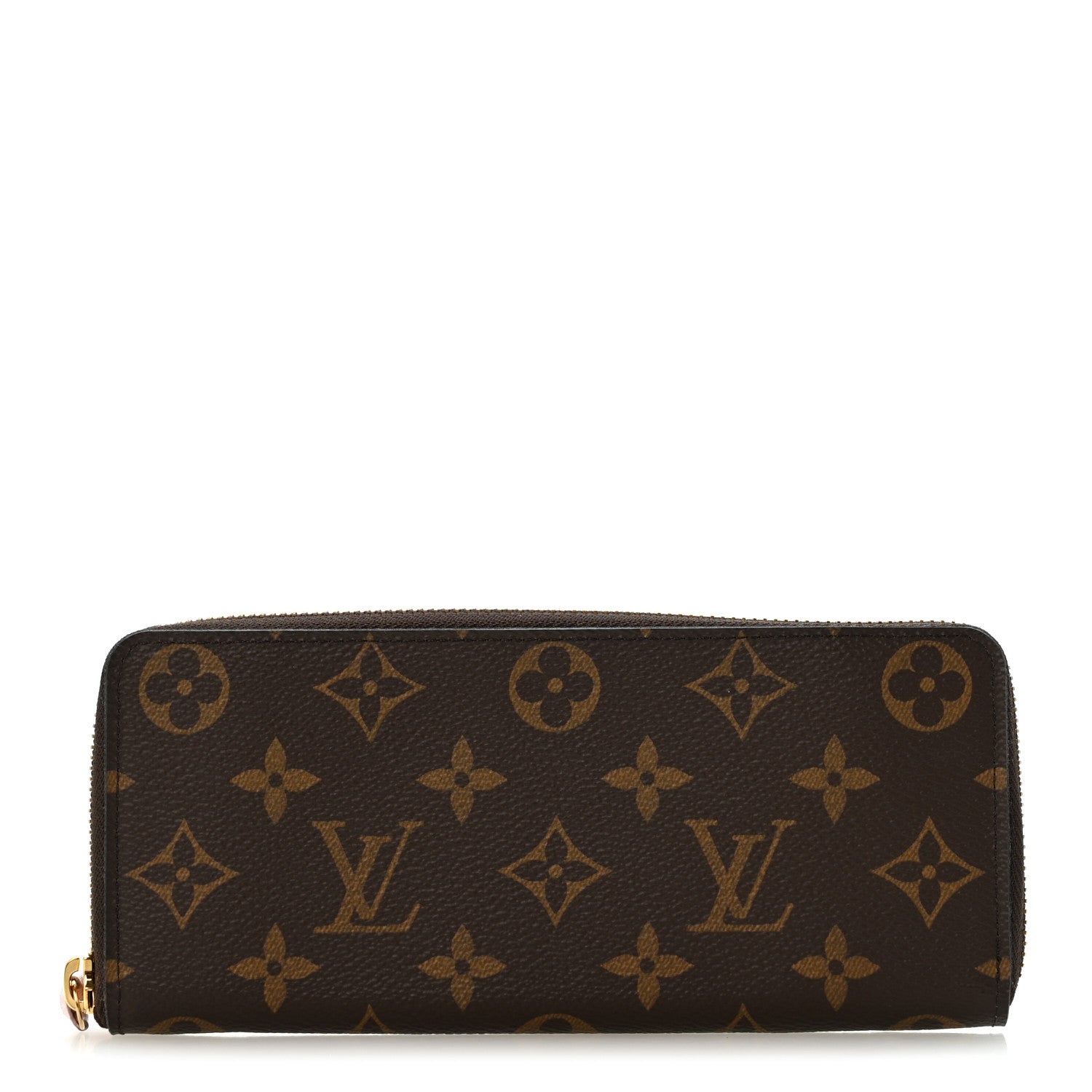 Louis Vuitton Monogram Clemence Wallet Rose Ballerine 1 of 9