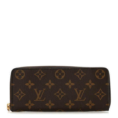 Louis Vuitton Monogram Clemence Wallet Rose Ballerine 1 of 9