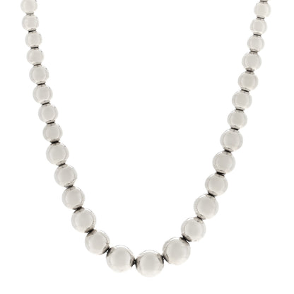 Tiffany Sterling Silver HardWear Graduated Ball Necklace 1 of 4
