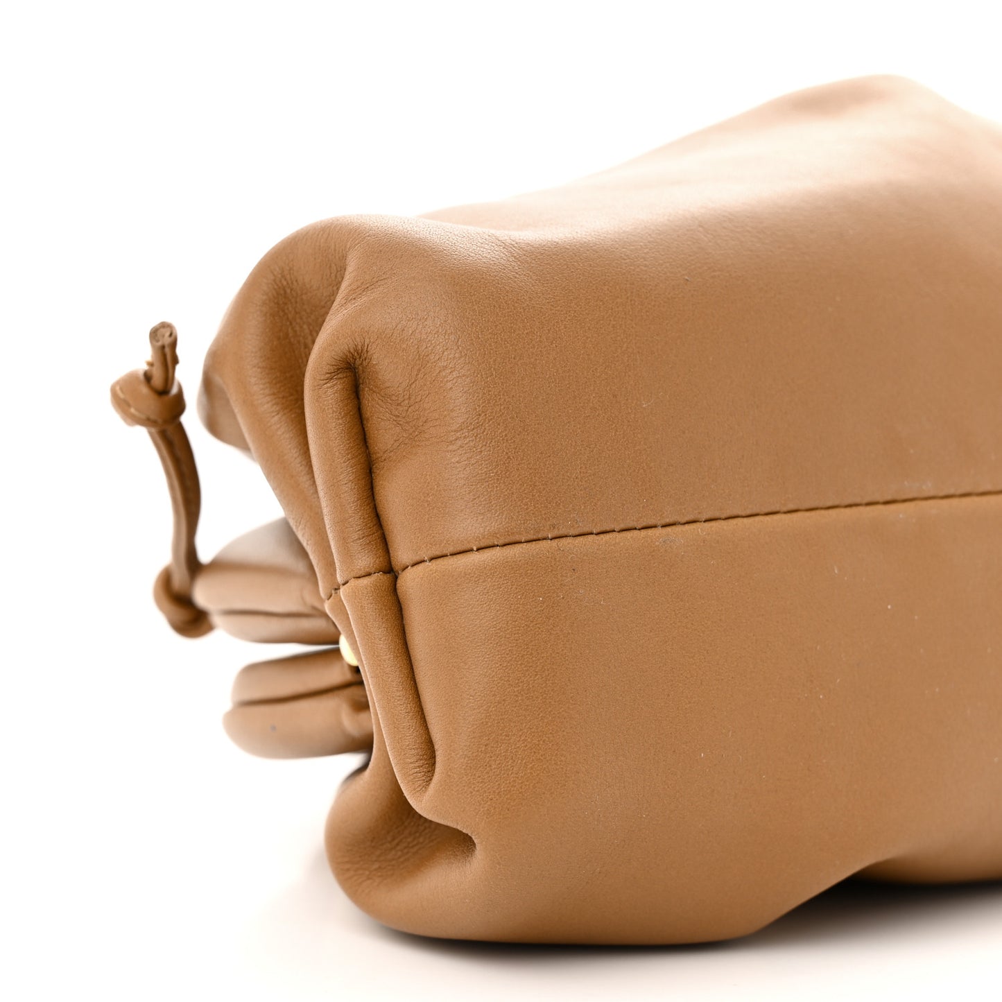 Butter Calfskin The Mini Pouch Teak