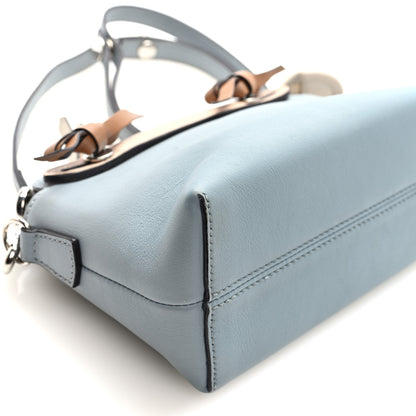 Fendi Vitello Dolce 4 Color Mini By The Way Boston Bag Blue Multicolor 9 of 10
