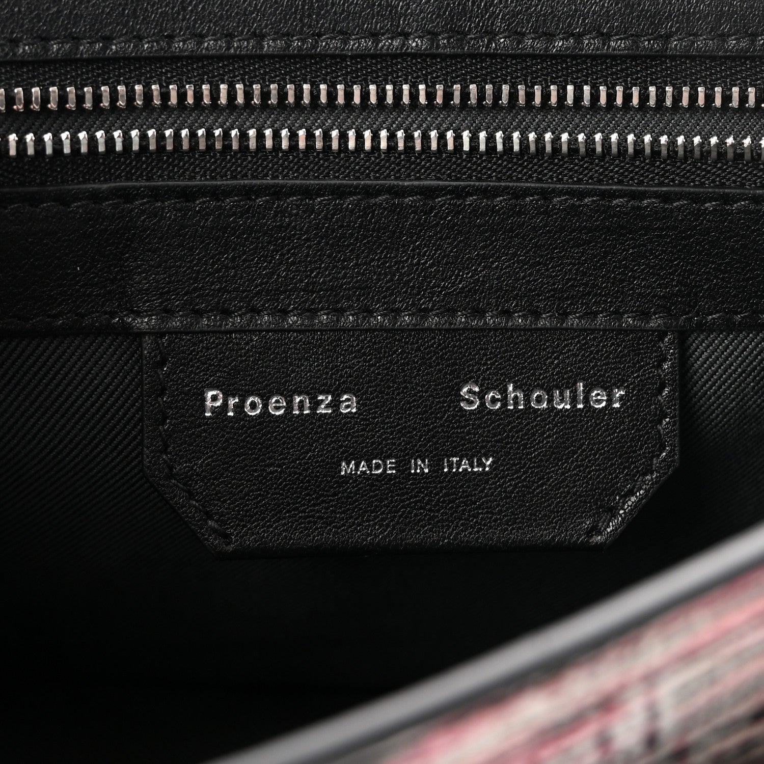 Proenza Schouler X HARMONY KORINE Calfskin Tiny PS1 Satchel Multicolor 6 of 9
