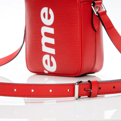 Louis Vuitton X SUPREME Epi Danube PM Red 5 of 7