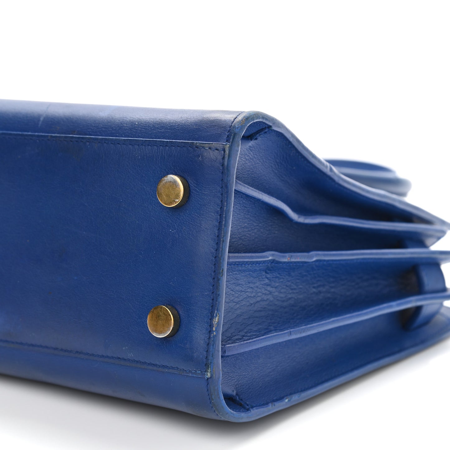 Calfskin Baby Sac De Jour Royal Blue