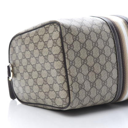 Gucci GG Plus Monogram Web Medium Joy Boston Dark Brown 9 of 13