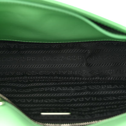 Prada Saffiano Vernice Chain Shoulder Bag Green 5 of 10