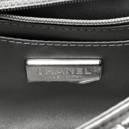 Chanel Sequin Mini Rectangular Flap Silver 6 of 10