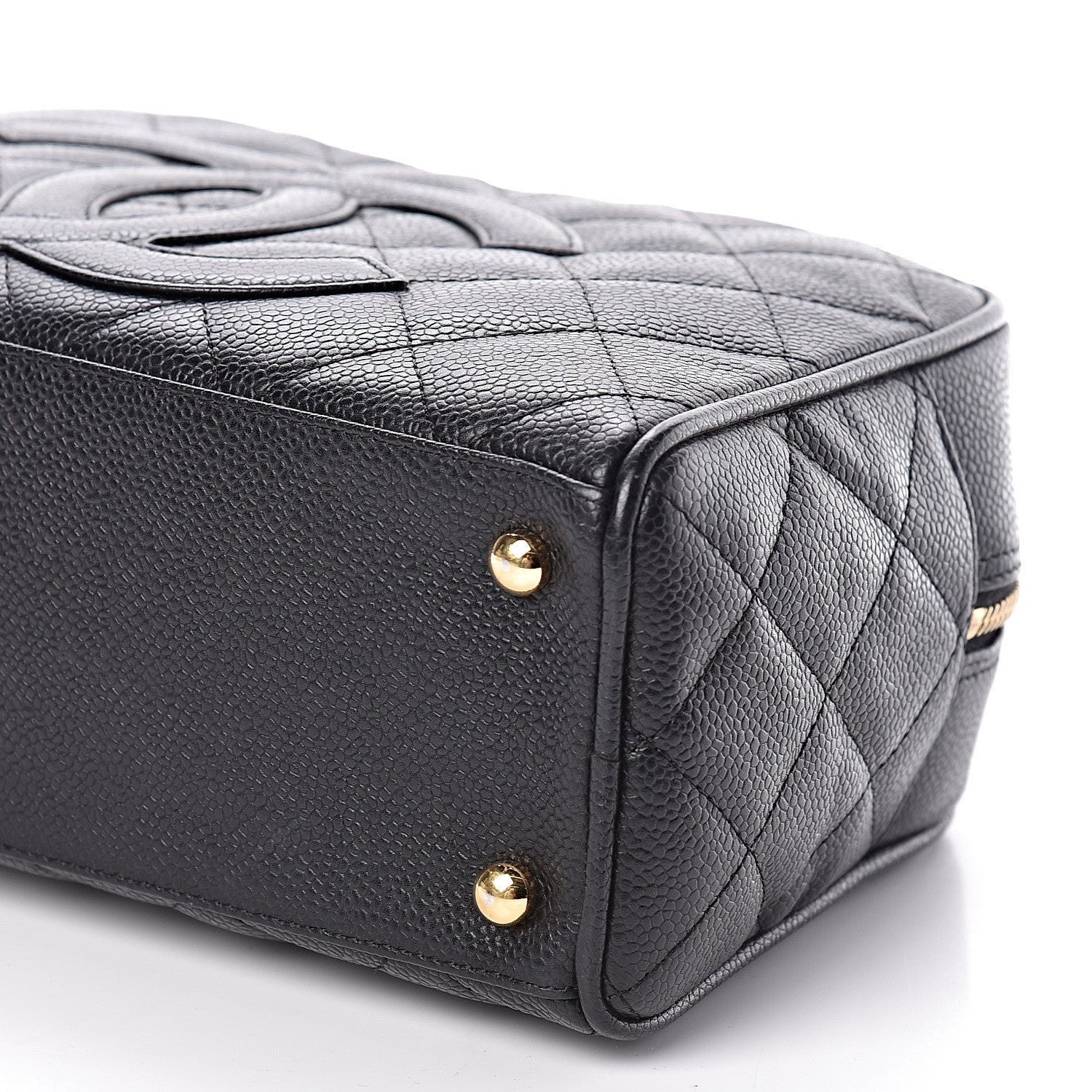 Chanel Caviar Quilted Small Bowler Black 15 of 16