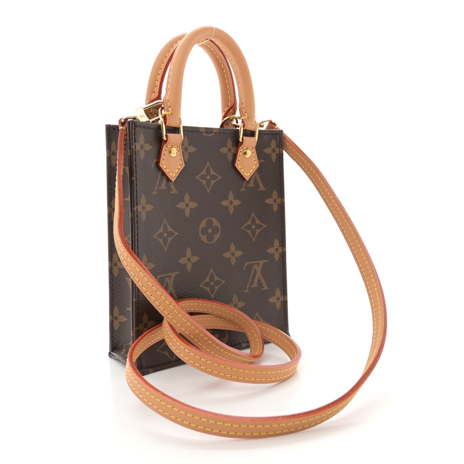 Louis Vuitton Monogram Petit Sac Plat 3 of 11