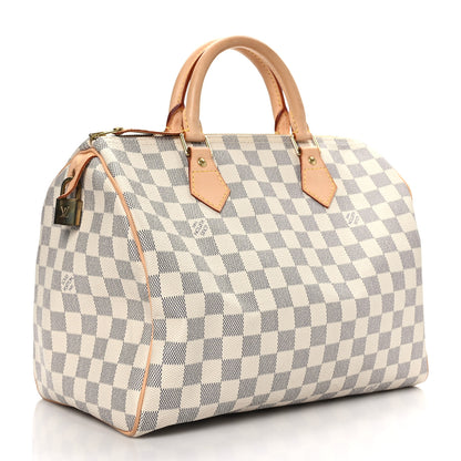 Louis Vuitton Damier Azur Speedy 30 3 of 11