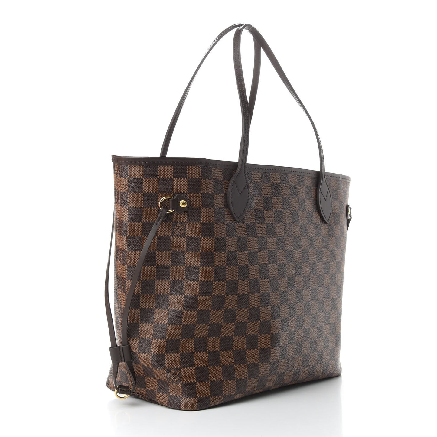 Damier Ebene Neo Neverfull MM Rose Ballerine