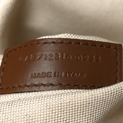 Saint Laurent Suede Shearling Patchwork Monogram Giant Jamie Brown Beige 12 of 19
