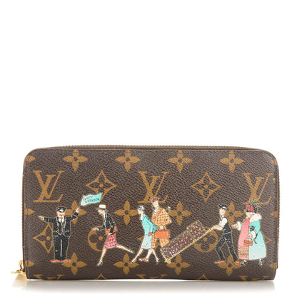 Louis Vuitton Monogram Illustre Zippy Wallet Rose 1 of 7