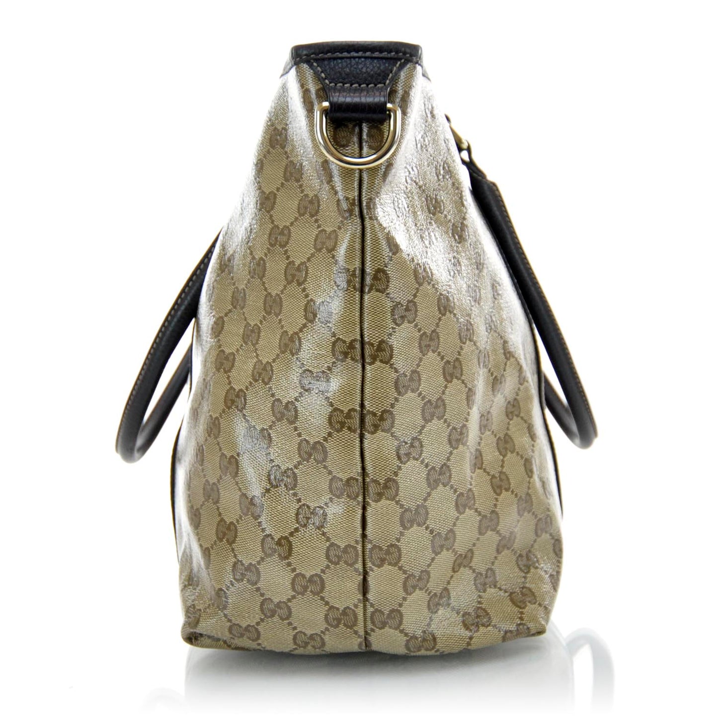 Crystal Monogram Large Joy Tote Beige Ebony Testa di Moro