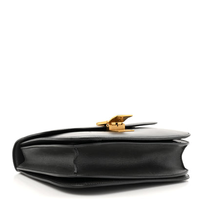 Celine Box Calfskin Medium Classic Box Flap Bag Anthracite 4 of 14