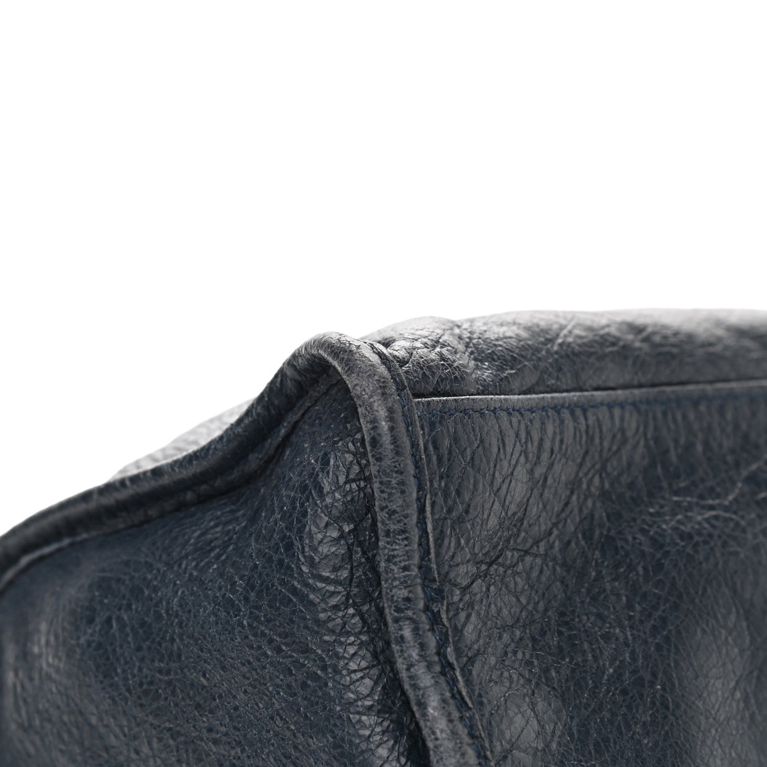 Balenciaga Agneau Classic Silver Hardware S City Bleu Obscur 10 of 14