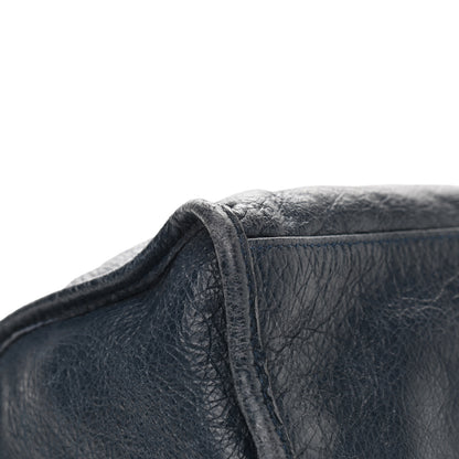 Balenciaga Agneau Classic Silver Hardware S City Bleu Obscur 10 of 14