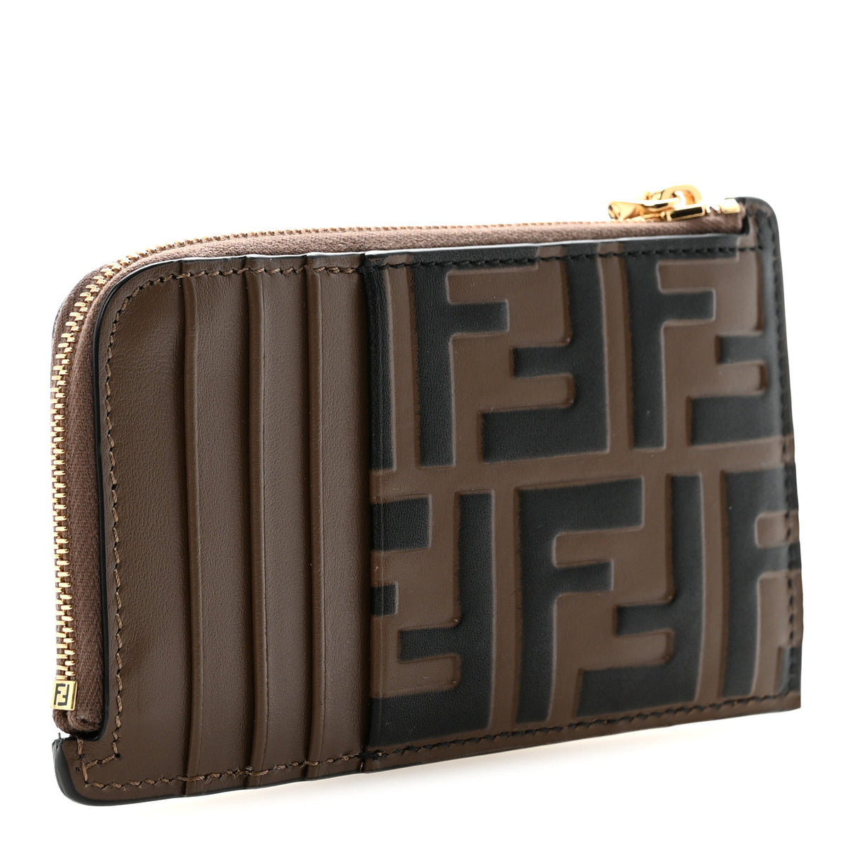 Fendi Roma Black Nylon Pouch Clutch w/ Gold Clip + Box & Authenticity Card Fendi Roma 1925 Pouch/Clutch - Gem main image 2
