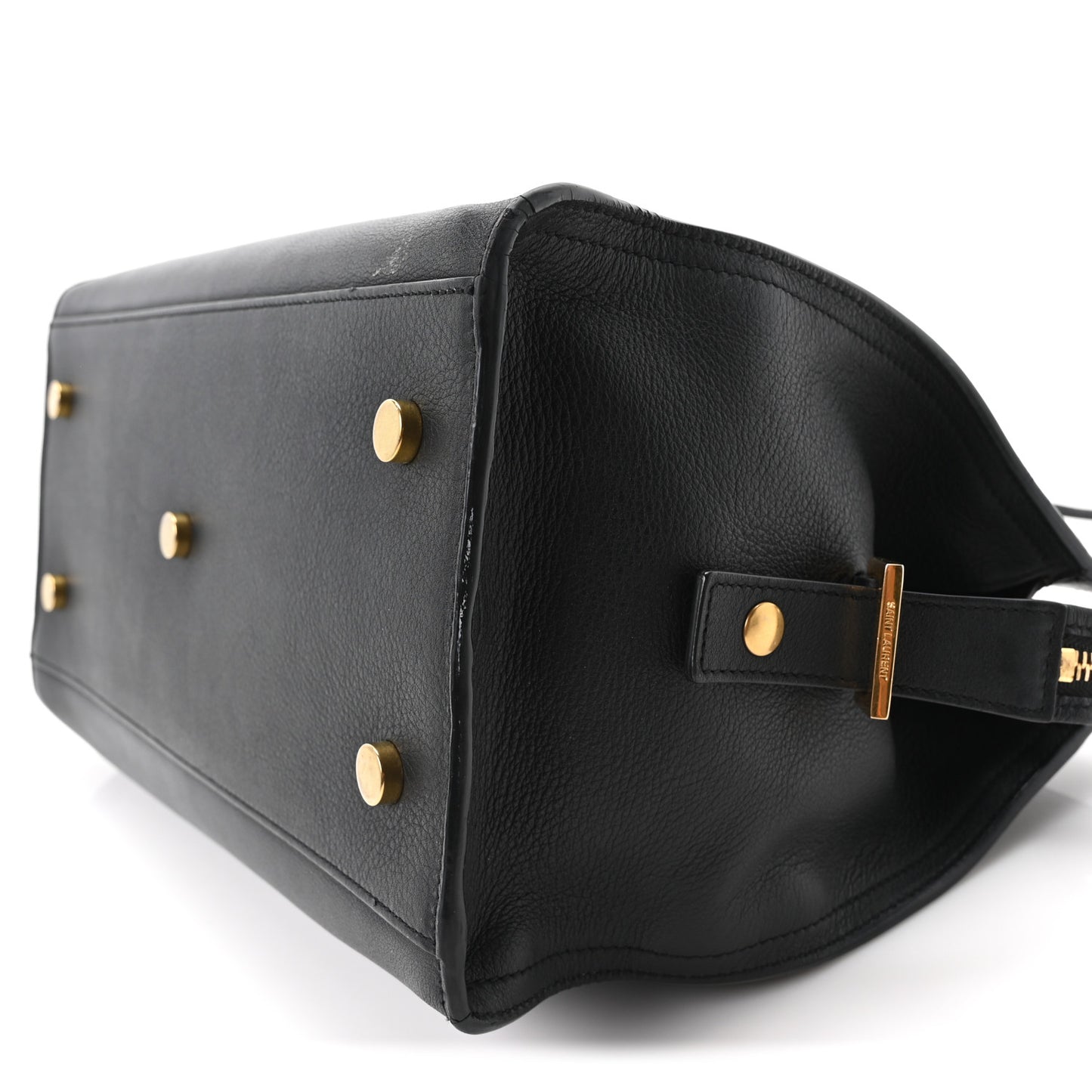 Calfskin Small Classic Y Cabas Black