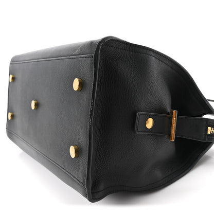 Saint Laurent Calfskin Small Classic Y Cabas Black 10 of 10