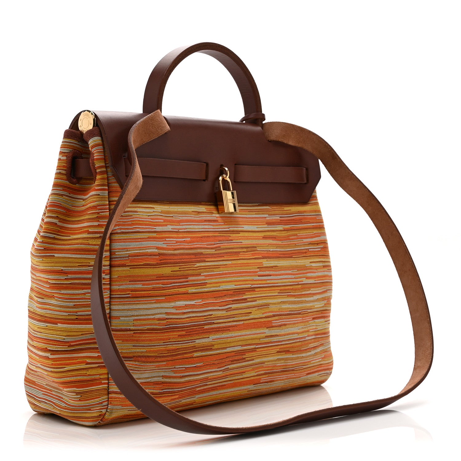 Hermes Vache Hunter Vibrato Herbag PM 4 of 14