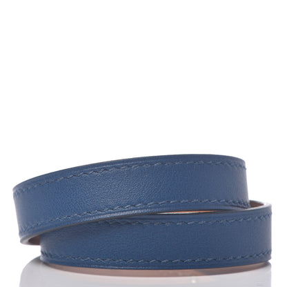 Hermes Swift Kelly Double Tour Bracelet T1 Deep Bleu 3 of 5