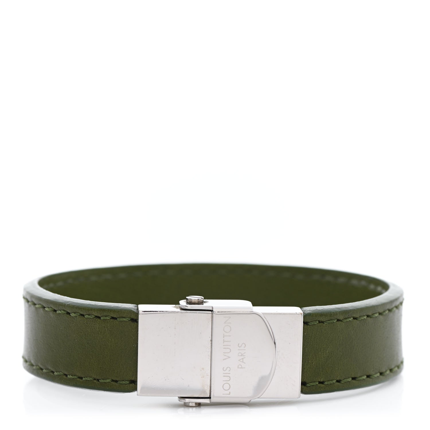 Louis Vuitton Nomade Clip it Bracelet 19 Green 1 of 6