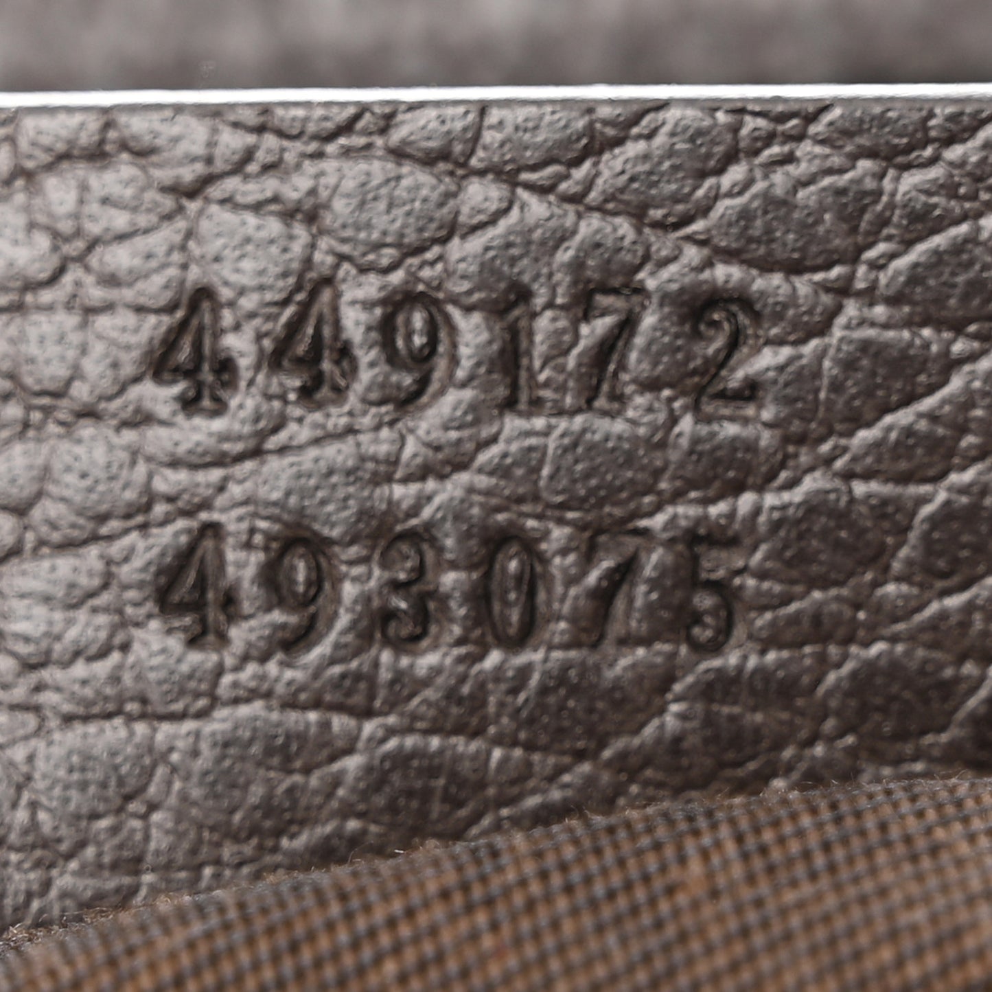 Monogram Flap Messenger Bag Beige Dark Brown