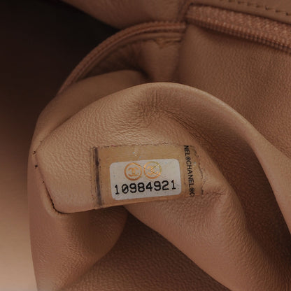 Chanel Caviar Luxe Ligne Modern Chain Tote Large Red 7 of 7