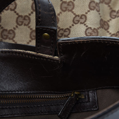 Gucci Monogram Tote Brown 10 of 50