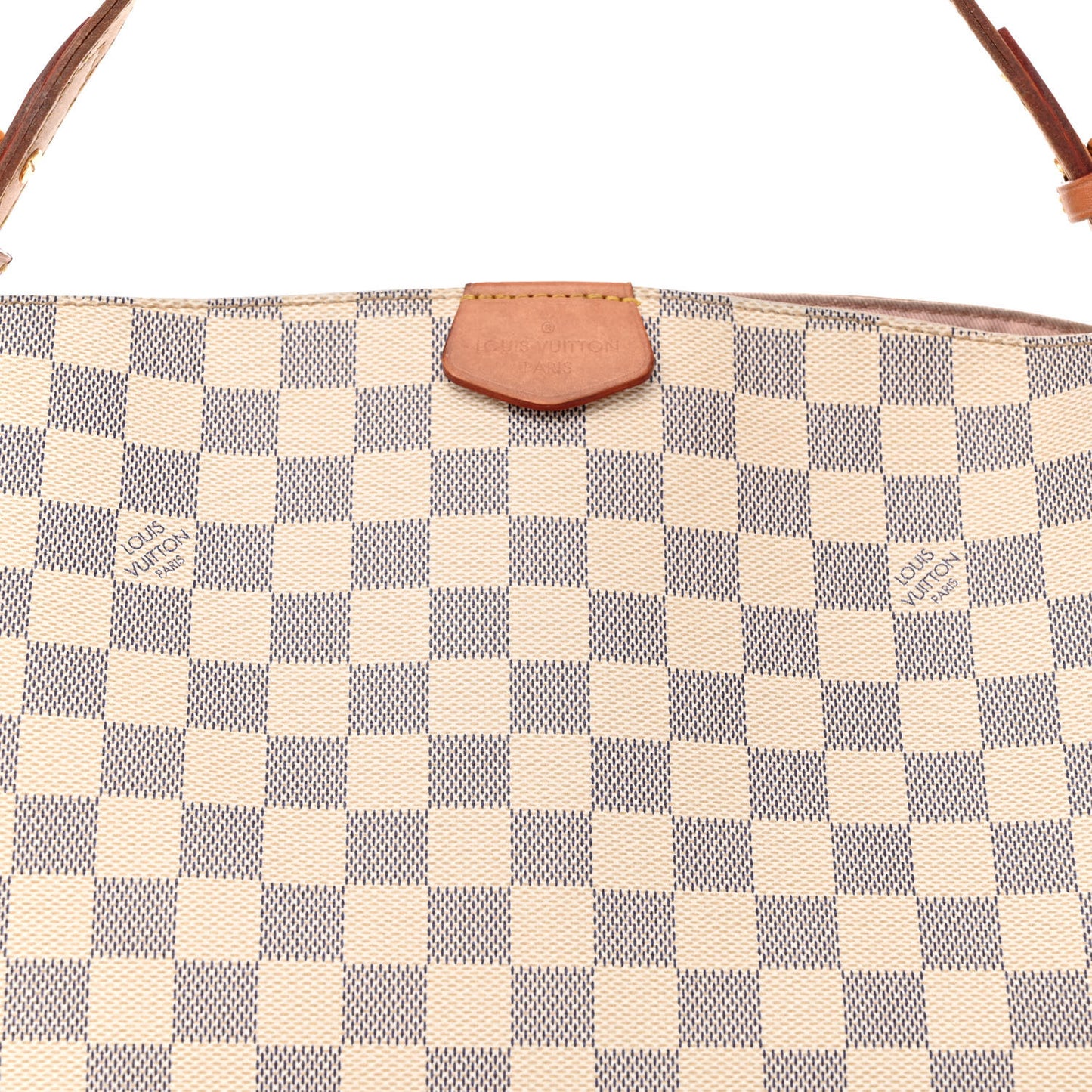 Damier Azur Graceful PM Rose Ballerine