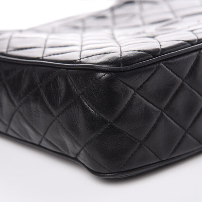 Chanel Lambskin Quilted CC Tassel Camera Case Black 9 of 13