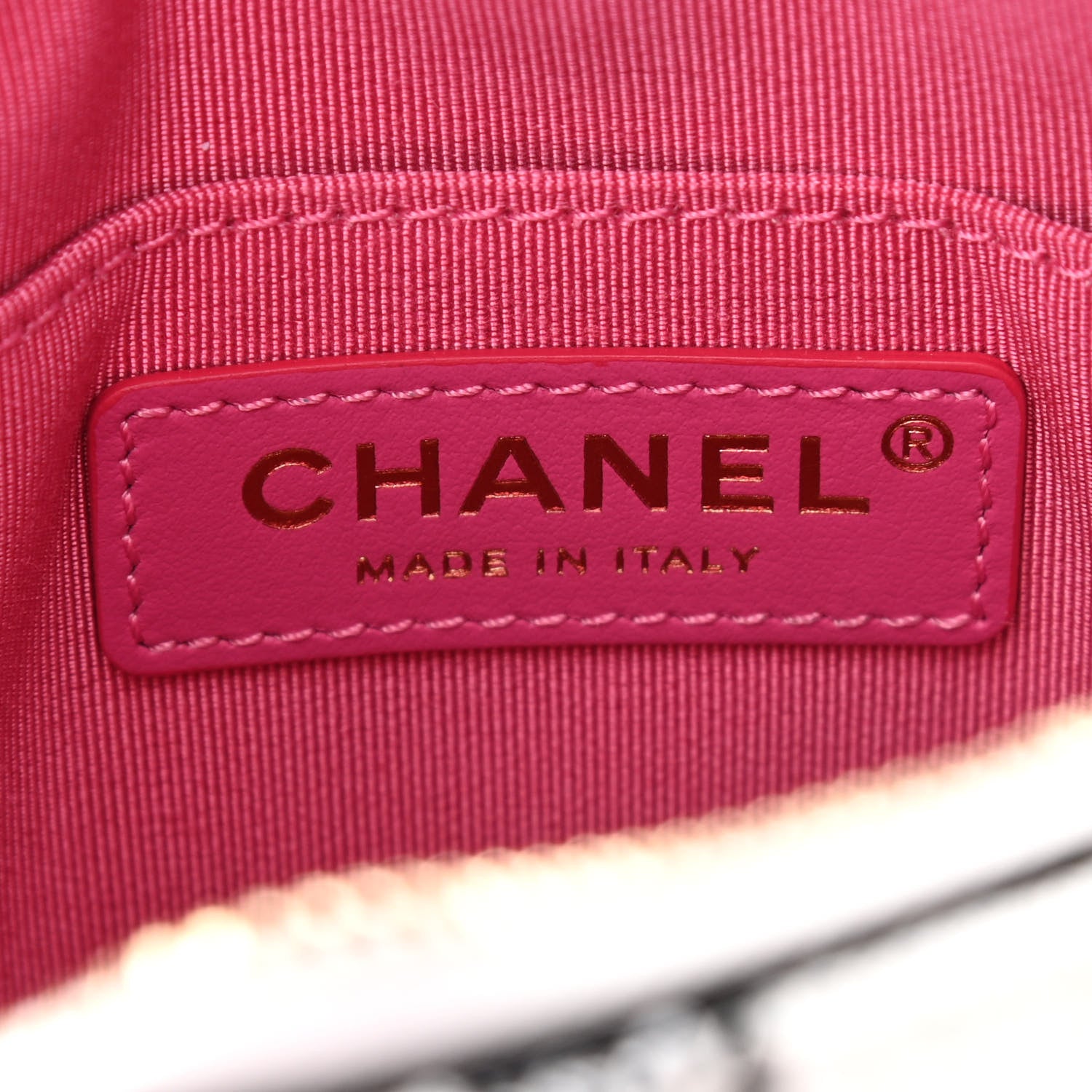 Chanel Tweed Lambskin Quilted Coco Midnight Camera Case White Black Multicolor 6 of 11