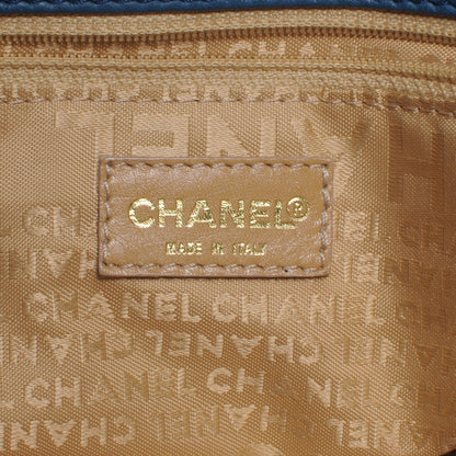 Chanel Lambskin Small Olsen Shoulder Bag Turquoise 6 of 7