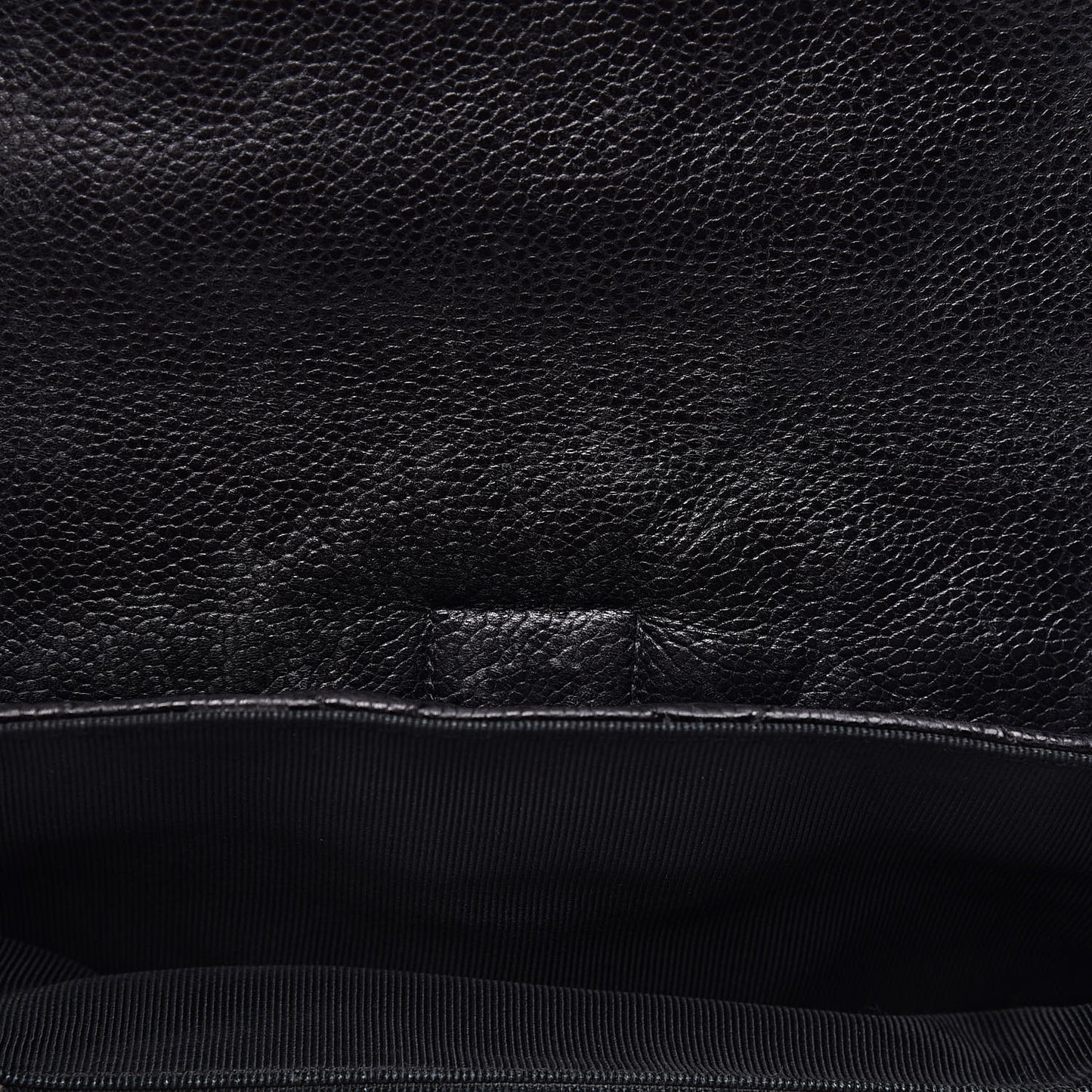 Caviar Quilted Backpack Black