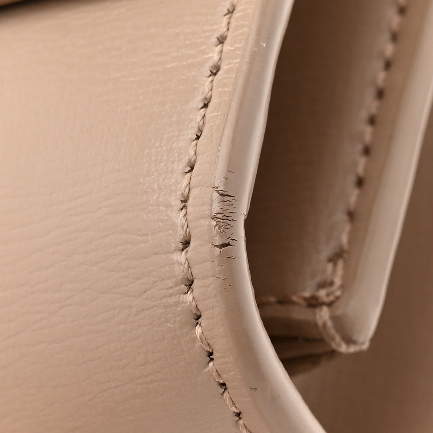 Saint Laurent Calfskin Medium Monogram Sunset Dark Beige 17 of 17