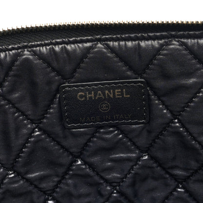 Chanel Caviar Geometric Quilted Cosmetic Case Black 6 of 7