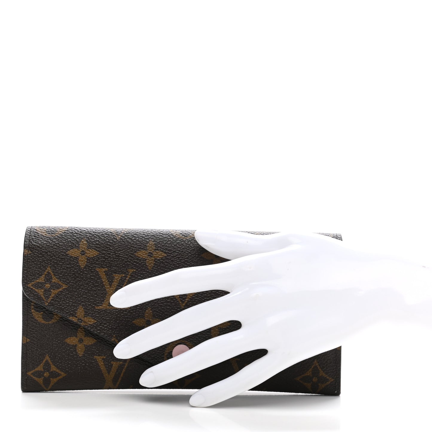 Monogram Josephine Wallet Rose Ballerine