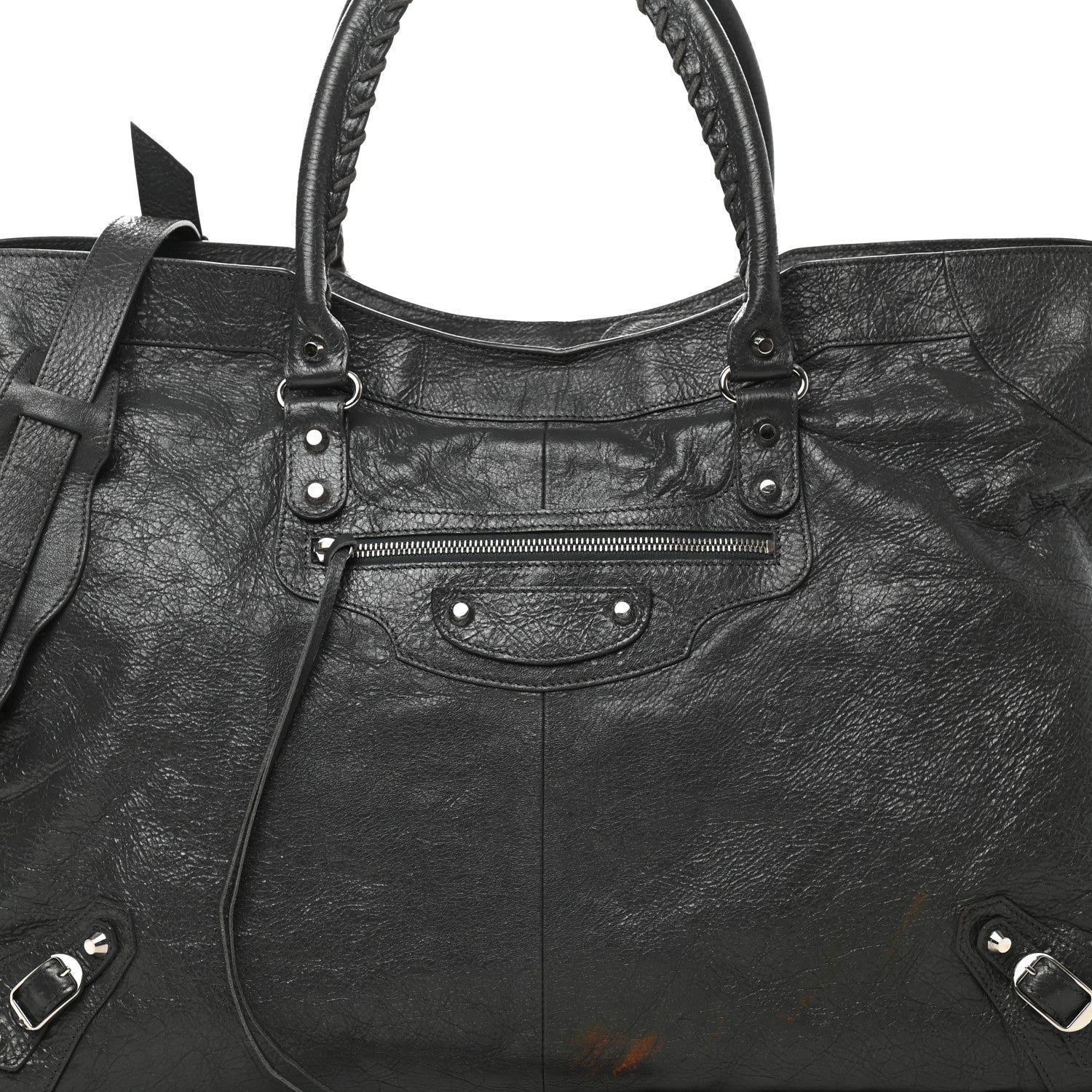 Balenciaga Agneau Arena Classic Hardware XL City Gris Fossile 8 of 16