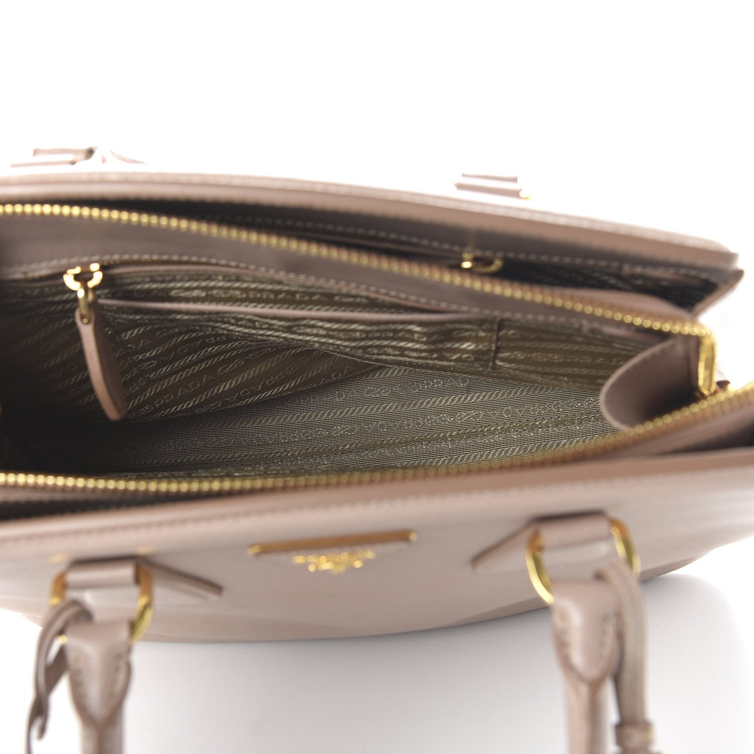 Prada Saffiano Lux Parabole Tote Cammeo 5 of 10