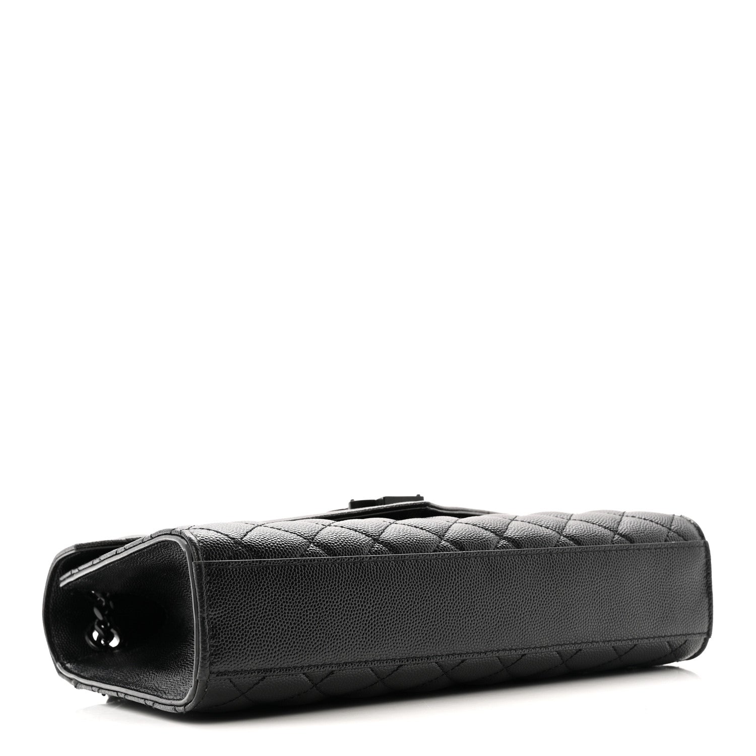 Saint Laurent Grain De Poudre Textured Mixed Matelasse Triquilt