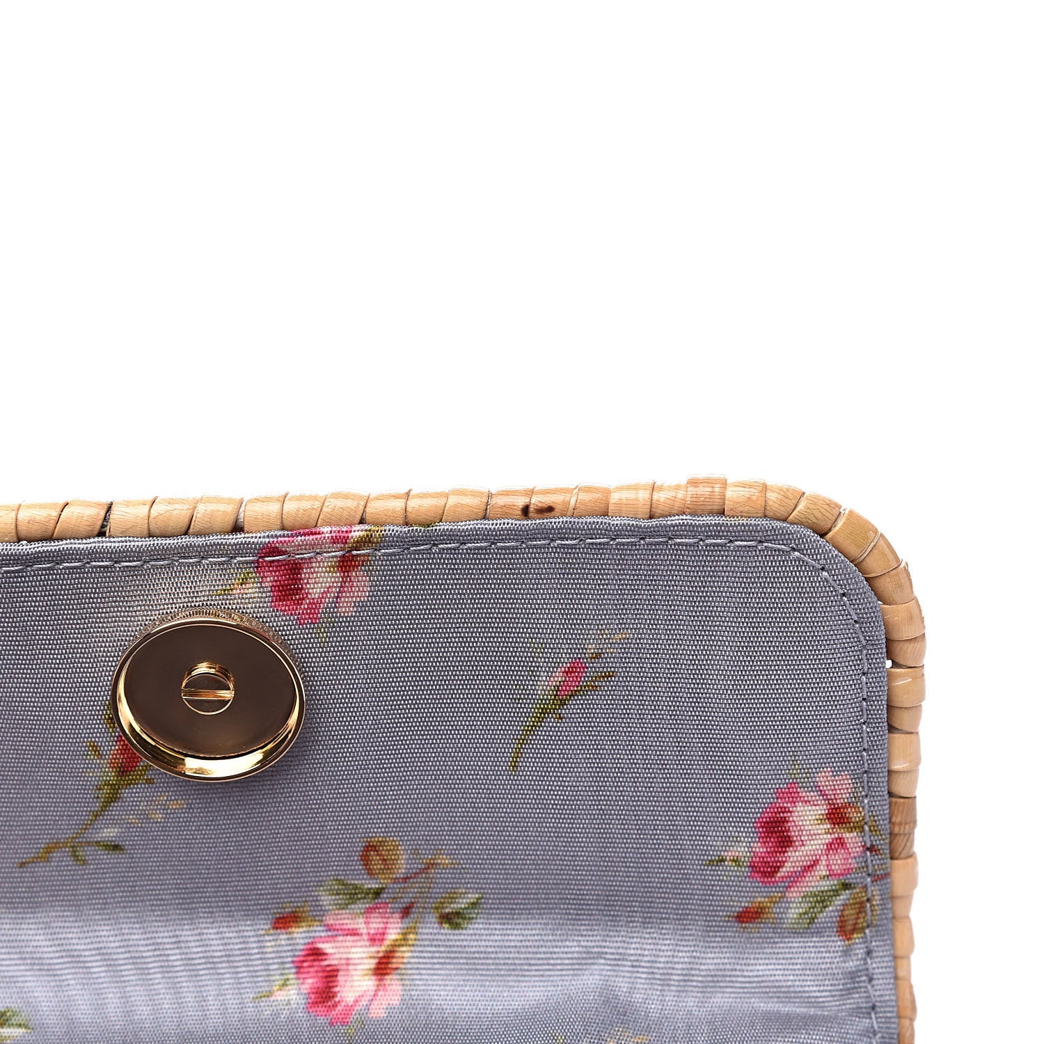 Gucci Glazed Wicker Mini Cestino Shoulder Bag Natural 11 of 11