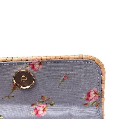 Gucci Glazed Wicker Mini Cestino Shoulder Bag Natural 11 of 11