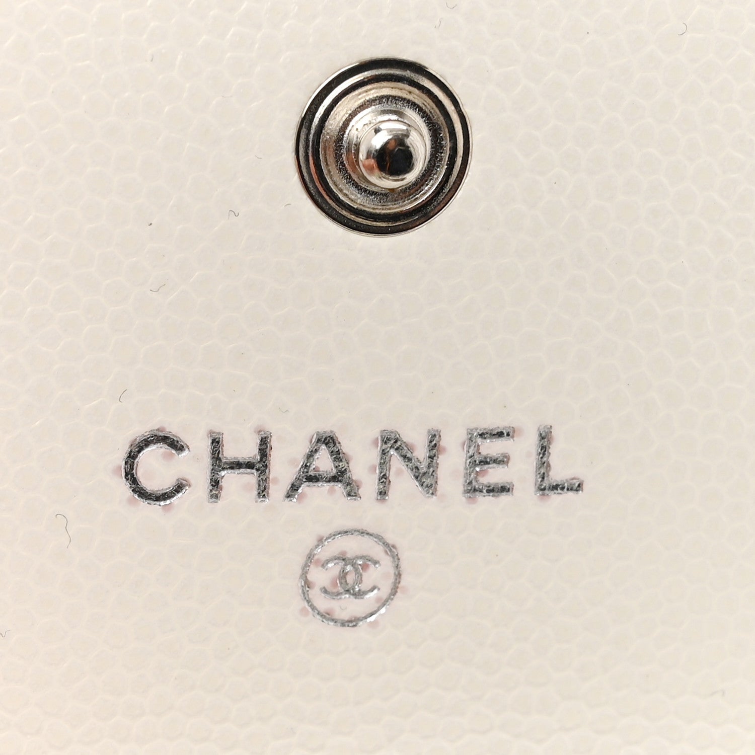 Chanel Caviar Quilted My Everything Airpods Pro Holder Belt White 6 of 13