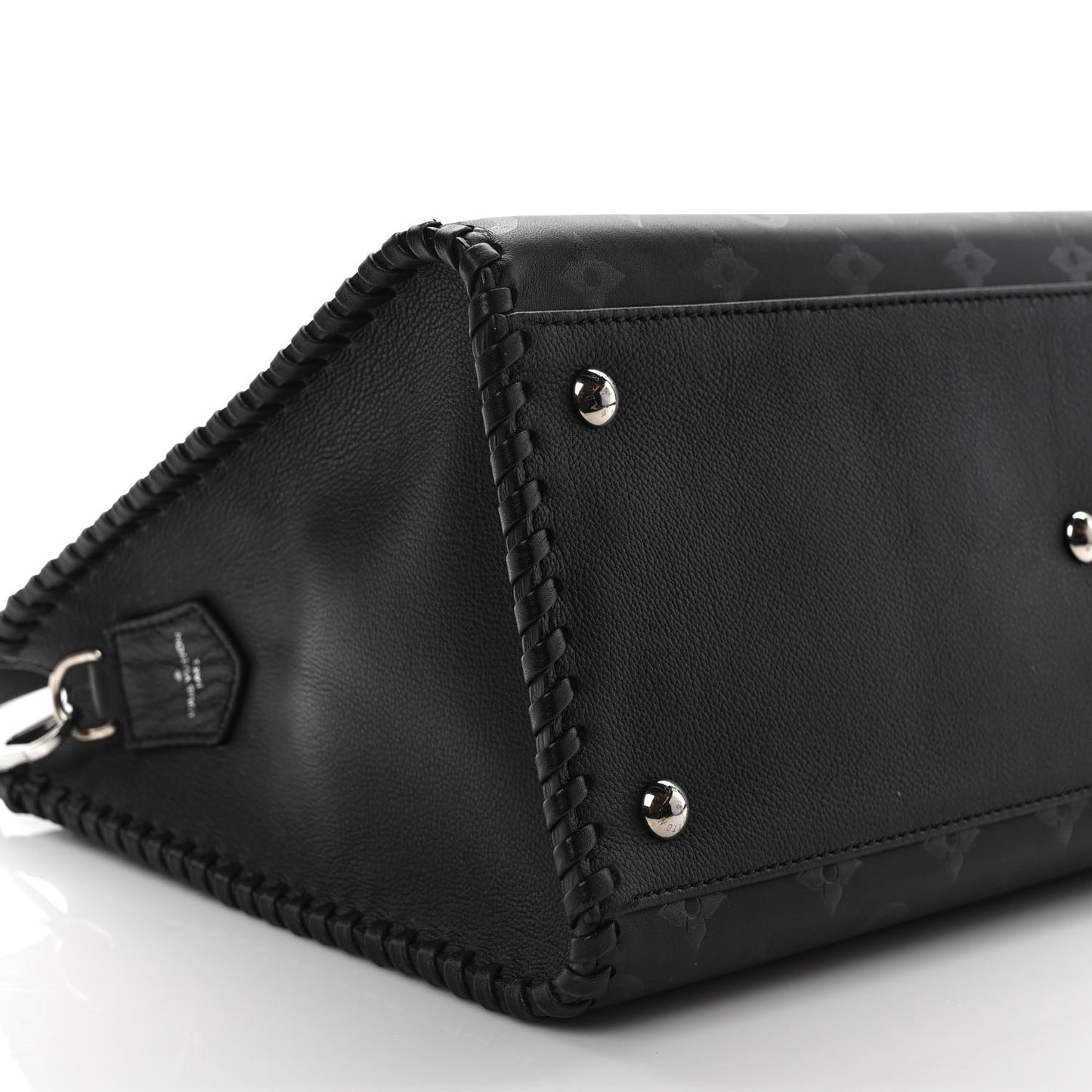 Monogram Cuir Plume Very Zipped Tote Black
