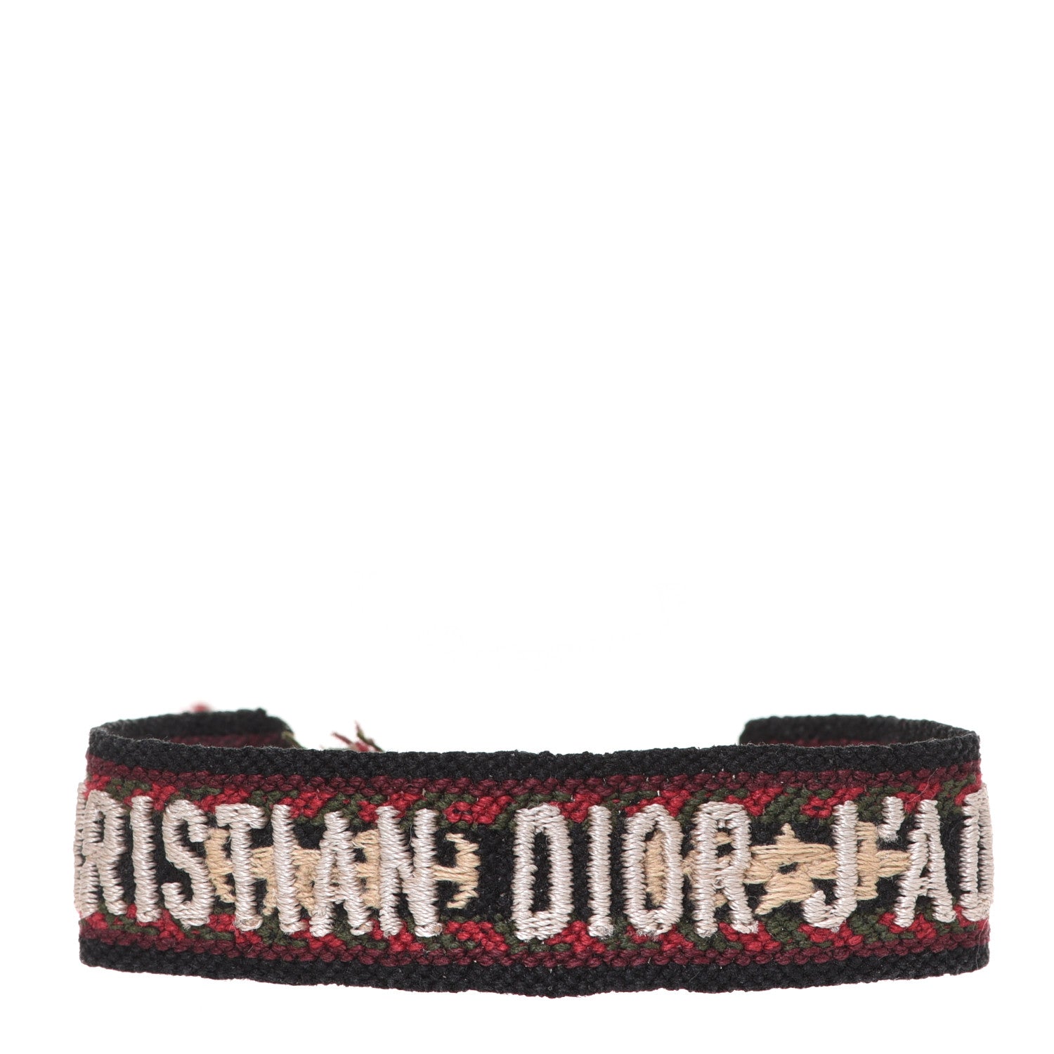 Christian Dior Woven Cotton J'Adior Friendship Bracelet 1 of 3