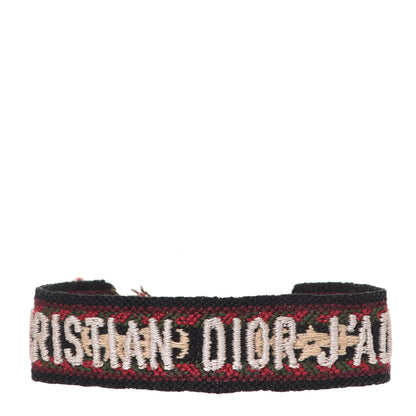 Christian Dior Woven Cotton J'Adior Friendship Bracelet 1 of 3
