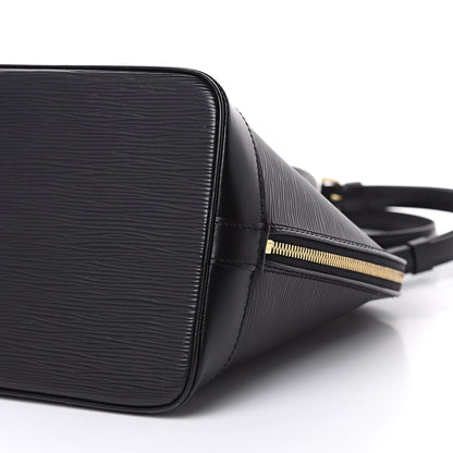 Louis Vuitton Epi Alma PM Black 8 of 13